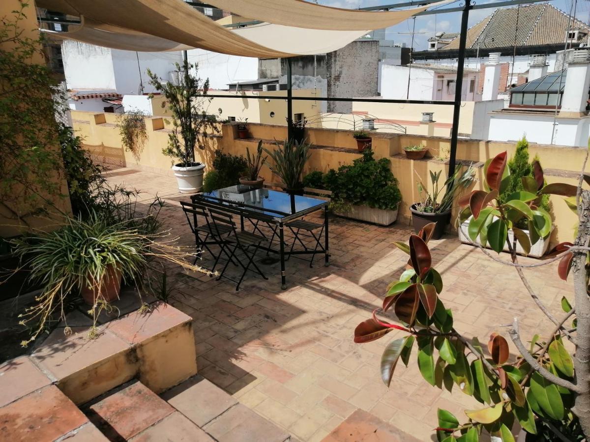 Tourist House Trajano Terraza-Piscina Apartment Seville Exterior photo